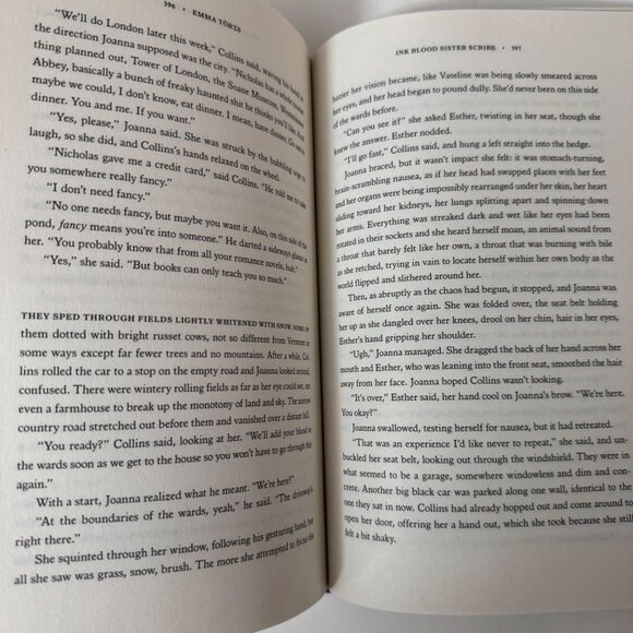 Ink Blood Sister Scribe By Emma Törzs 1987 First Edition Hardcover Novel w/ DJ - Picture 12 of 15